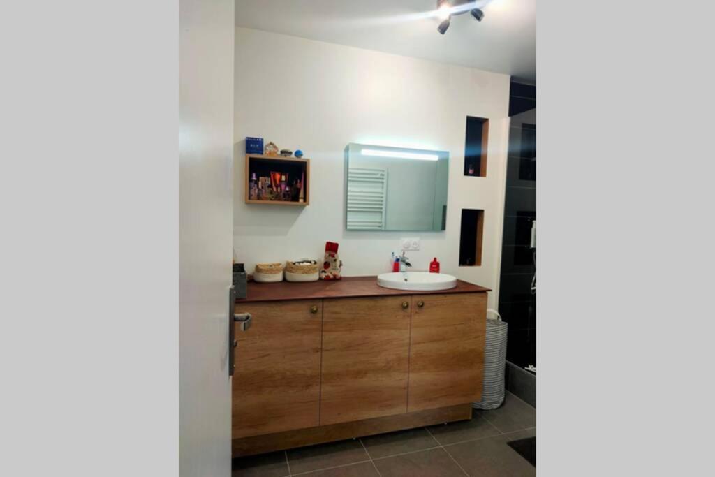 Logement entier+ jardin privé et parking 2places Ruan Exterior foto